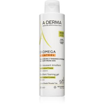 A-Derma Exomega Control zvláčňující mycí gel pro suchou až atopickou pleť 200 ml