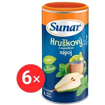 Sunar rozpustný nápoj meduňkový s hruškami 6× 200 g  (8592084419127)