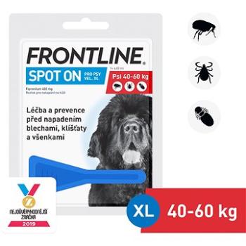 Frontline spot-on pro psy XL (40 - 60 kg) 1 × 4,02 ml (6830236)