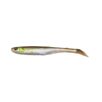 Savage Gear Gumová nástraha Slender Scoop Shad Green Silver - 9cm 4g