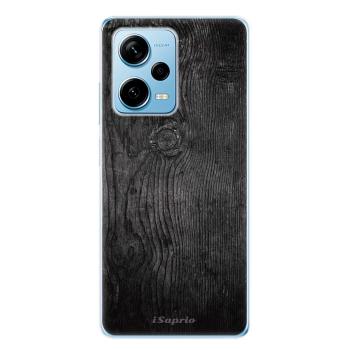 Odolné silikonové pouzdro iSaprio - Black Wood 13 - Xiaomi Redmi Note 12 Pro+ 5G