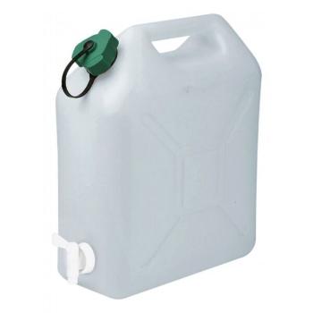 EDA JERRYCAN 5L + TAP Kanystr s kohoutkem, bílá, velikost