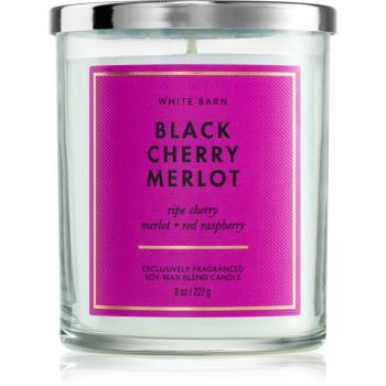 Bath & Body Works Black Cherry Merlot svíčka 227 g