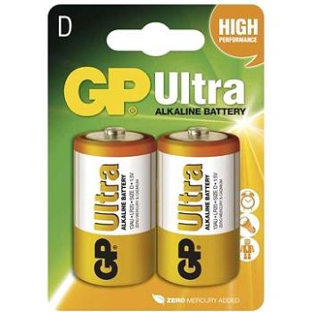 GP Ultra Alkaline LR20 (D) 2ks v blistru (1014412000)