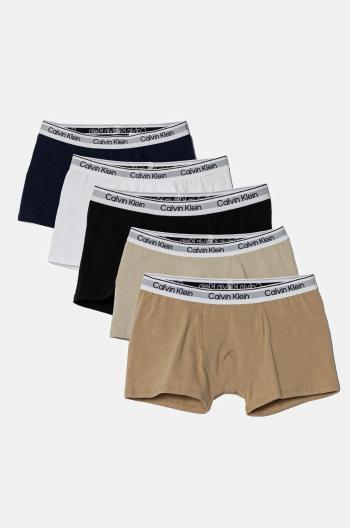 Dětské boxerky Calvin Klein Underwear 5-pack béžová barva, B70B700491