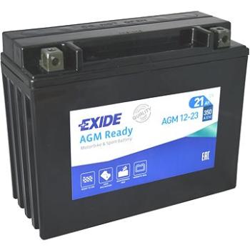 EXIDE BIKE Factory Sealed 21Ah, 12V, AGM12-23 (YTX24HL-BS)  (AGM12-23)