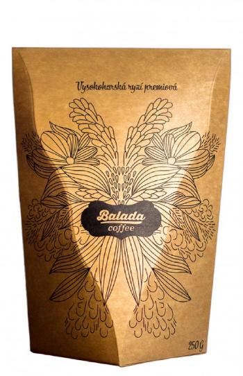Kávé Balada Coffee Jamaica Blue Mountain, kávébab, 125g