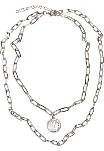 Urban Classics Love Basic Necklace silver - UNI