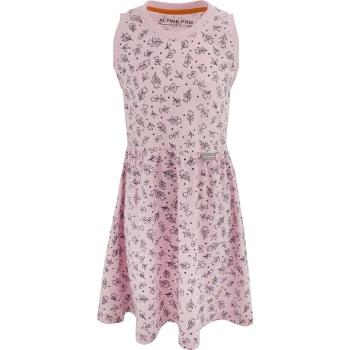 ALPINE PRO ZELO Lány ruha, rózsaszín, méret 104-110