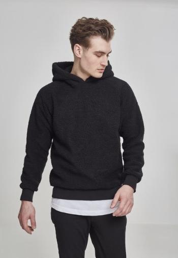 Urban Classics Sherpa Hoody black - XXL