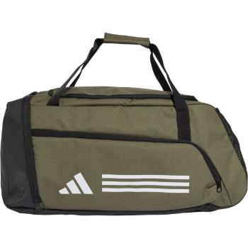 adidas ESSENTIALS 3-STRIPES DUFFLE M Sportovní taška, khaki, velikost