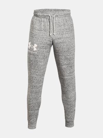 Under Armour RIVAL TERRY JOGGER - bílá Melegítő nadrág Fehér