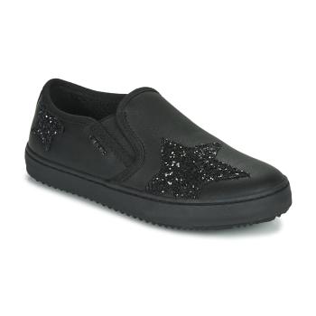 Geox  J KALISPERA FILLE  Slip-on Čierna