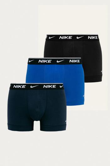 Boxerky Nike (3-pak) pánské, tmavomodrá barva