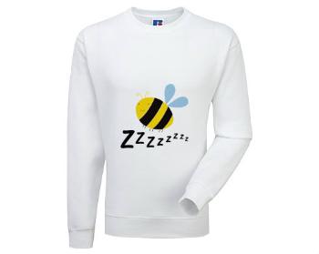 Pánská mikina bez kapuce Včelka