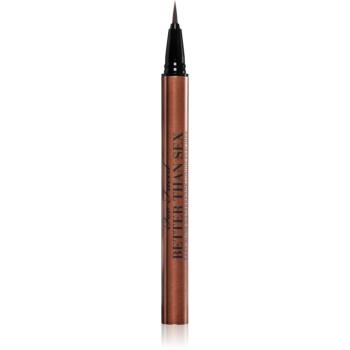 Too Faced Better Than Sex Easy Glide Waterproof Liquid Eyeliner dlouhotrvající oční linky ve fixu odstín Chocolate 6 ml