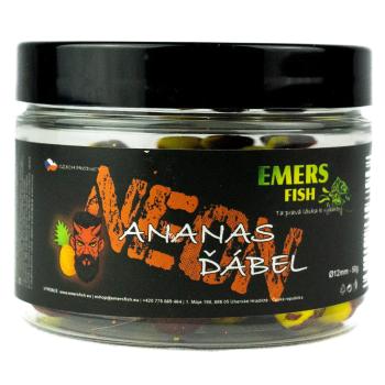 Emersfish boilie neonky ananas ďábel 50 g - 12 mm