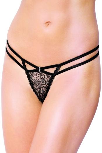 Dámská tanga 2450 black