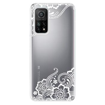 Odolné silikonové pouzdro iSaprio - White Lace 02 - Xiaomi Mi 10T / Mi 10T Pro