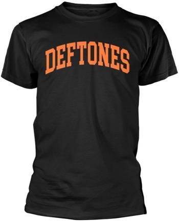 Deftones Tričko College Unisex Black XL