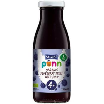 SALVEST Ponn BIO Borůvková šťáva s dužinou (240 ml) (4740073075555)