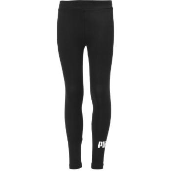 Puma ESSENTIALS LOGO LEGGINGS Dívčí legíny, černá, velikost