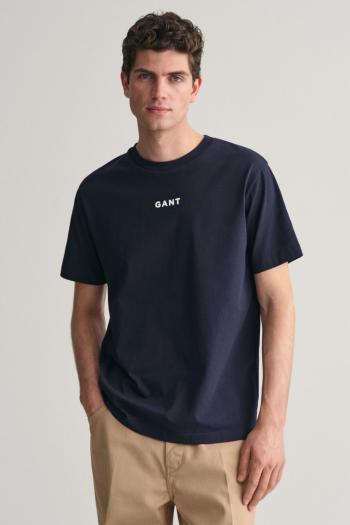 TRIČKO GANT CONTRAST SMALL LOGO TSHIRT EVENING BLUE