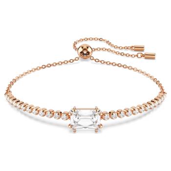 Swarovski Pozlacený náramek s čirým zirkonem Tennis Matrix 5730706