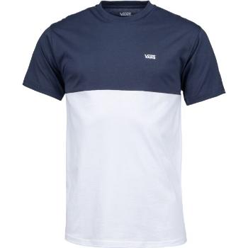 Vans COLORBLOCK TEE Pánské triko, bílá, velikost