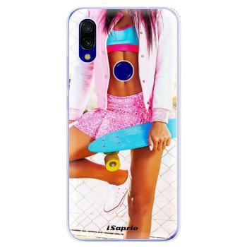 Odolné silikonové pouzdro iSaprio - Skate girl 01 - Xiaomi Redmi 7