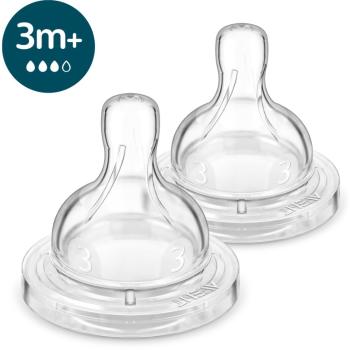 Philips Avent Anti-colic Flow 3 savička na láhev anti-colic 3 m+ Medium Flow 2 ks