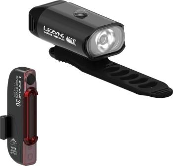 Lezyne Mini Drive 400XL / Stick Drive Black Front 400 lm / Rear 30 lm Cyklistické světlo