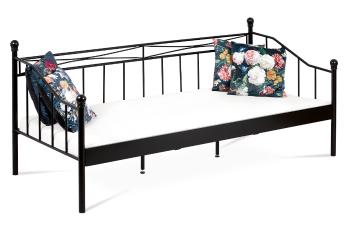 Postel 90x200cm BED-1905 BK černá Autronic Černá