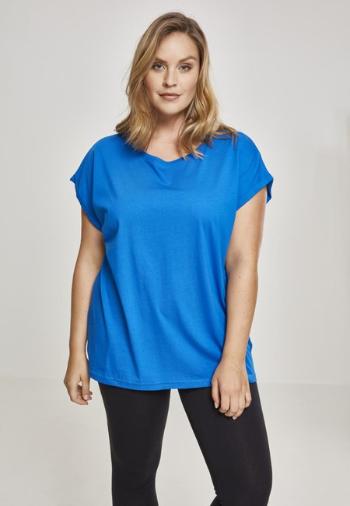 Urban Classics Ladies Extended Shoulder Tee brightblue - 4XL