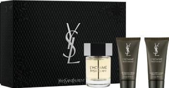 Yves Saint Laurent L´Homme - EDT 100 ml + sprchový gel 50 ml + balzám po holení 50 ml