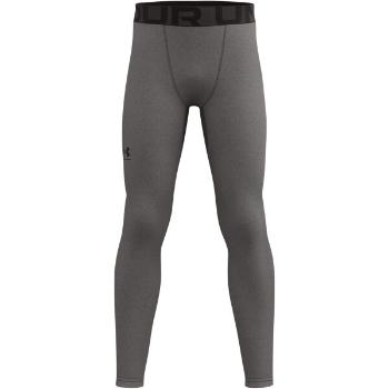 Under Armour COLDGEAR&reg; LEGGINS Chlapecké legíny, tmavě šedá, velikost