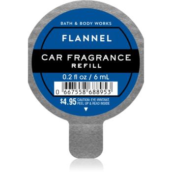 Bath & Body Works Flannel vůně do auta náhradní náplň 6 ml