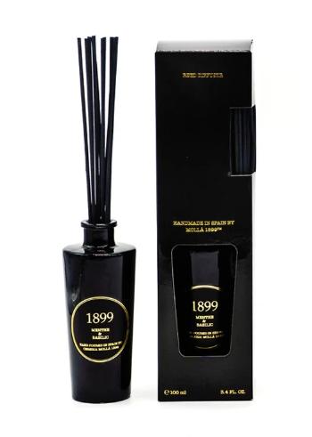 Cereria Mollá Aroma difuzér černý Menthe & Basilic 100 ml