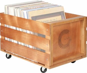 Legend Vinyl LP Crate Doboz LP lemezekhez Natural