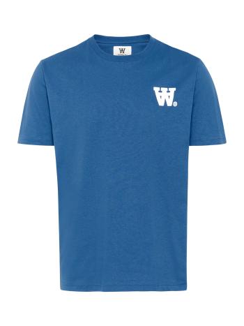 WOOD WOOD Póló 'WWAce'  kék / fehér