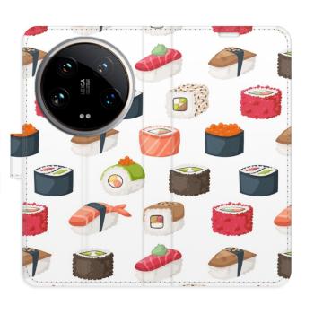 Flipové pouzdro iSaprio - Sushi Pattern 02 - Xiaomi 14 Ultra