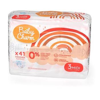 BABY CHARM Super Dry Flex vel. 3 Midi, 6-10 kg (41 ks) (8594001937363)