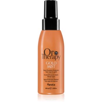 Fanola Oro Therapy Gold Mist stylingový ochranný sprej na vlasy s 24karátovým zlatem 100 ml