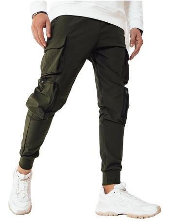 Khaki cargo kalhoty vel. XL