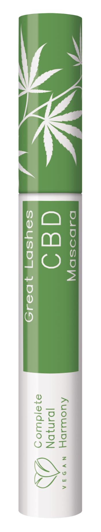 Dermacol Vyživující a prodlužující řasenka s CBD (Great Lashes Mascara) 9 ml Black