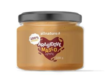 Allnature Arašídový krém jemný 220 g