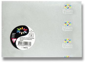 Boríték CLAIREFONTAINE C6 ezüst 120g - 20 db-os csomag