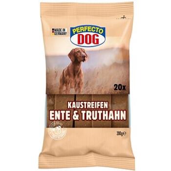 Perfecto Dog plátky kachna/krocan 200g 20ks (4036897883491)