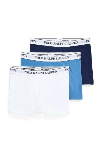 Boxerky Polo Ralph Lauren 3-pack pánské, šedá barva, 714830299