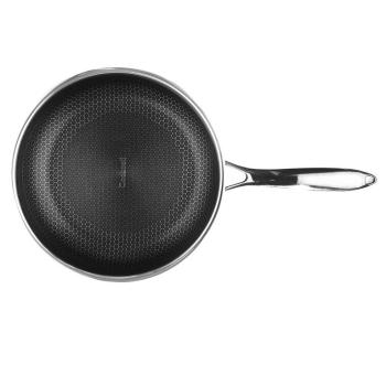 Nerezová pánev s nepřilnavým povrchem COOKCELL průměr 26 cm vysoká